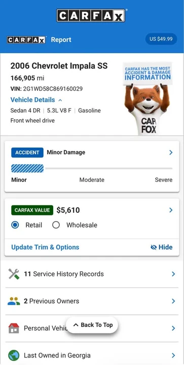2006 Chevrolet Impala 9th Gen - Image 17 of 19