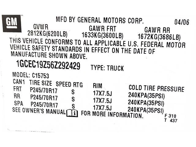 2006 Chevrolet Silverado 1st Gen - Image 9 of 9