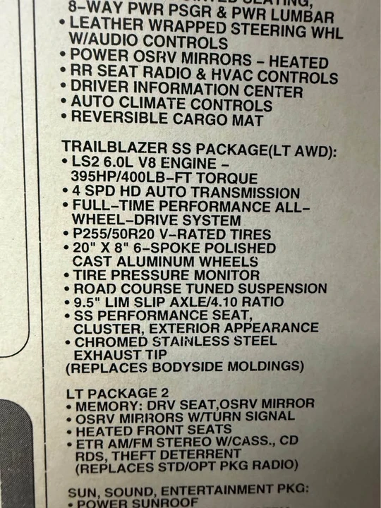 2006 Chevrolet Trailblazer - Image 12 of 19