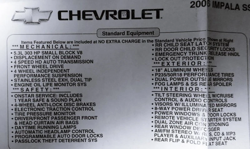 2006 Chevrolet Impala 9th Gen - Image 7 of 7