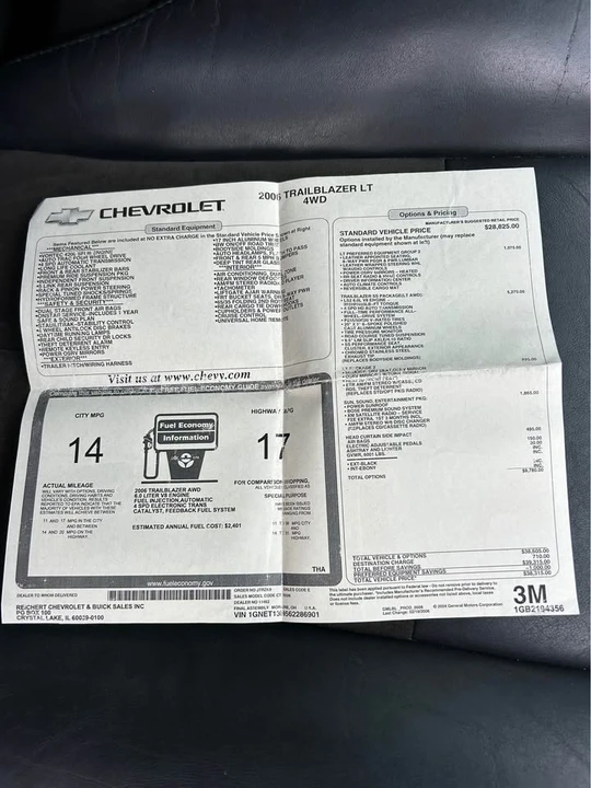 2006 Chevrolet Trailblazer - Image 11 of 12
