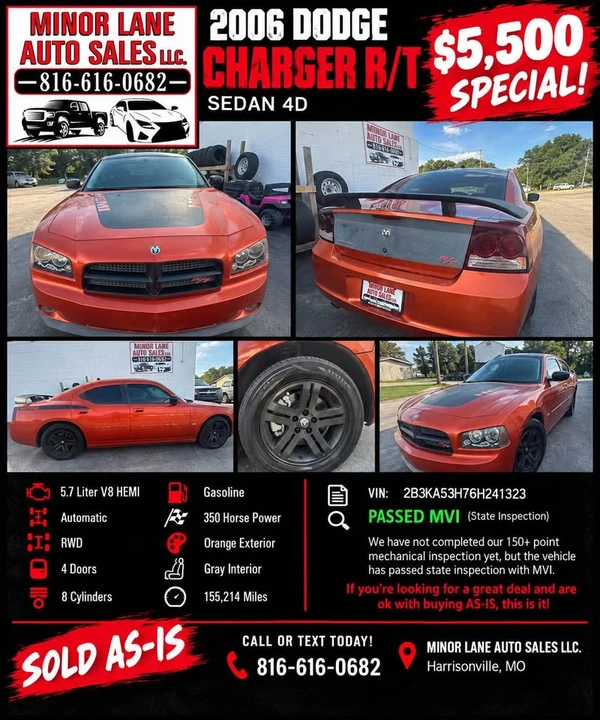 2006 Dodge Charger 6th Gen - Image 18 of 18