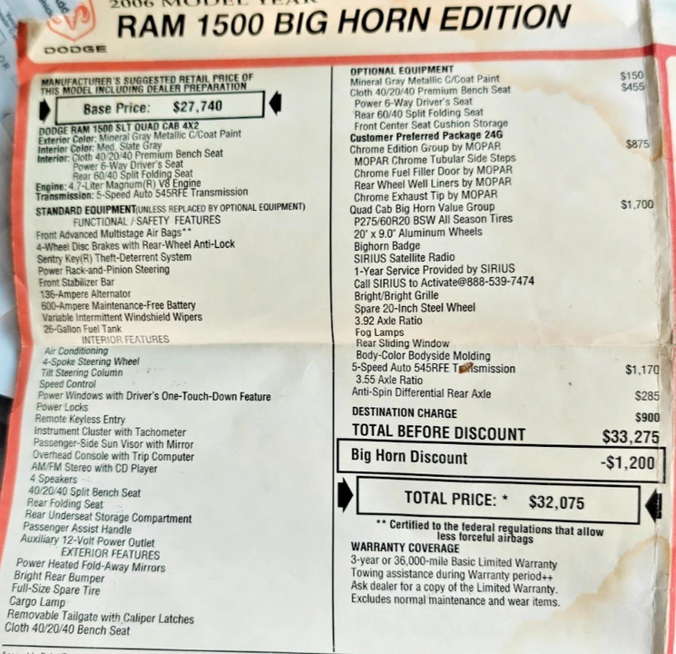2006 Dodge Ram 3rd Gen - Image 16 of 16