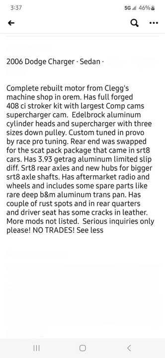 2006 Dodge Charger 6th Gen - Image 9 of 9