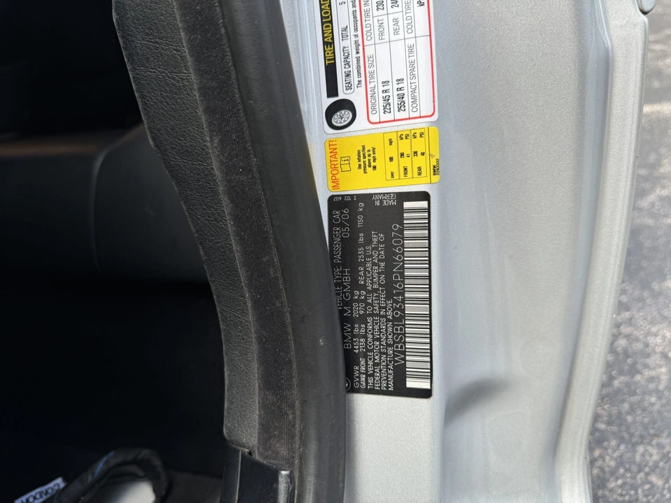 2006 BMW E46 M3 - Image 12 of 31