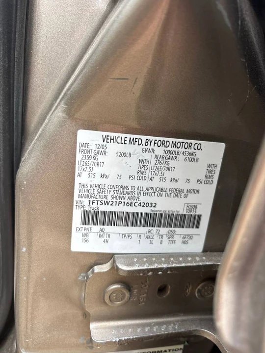 2006 Ford Super Duty 1st Gen - Image 21 of 21