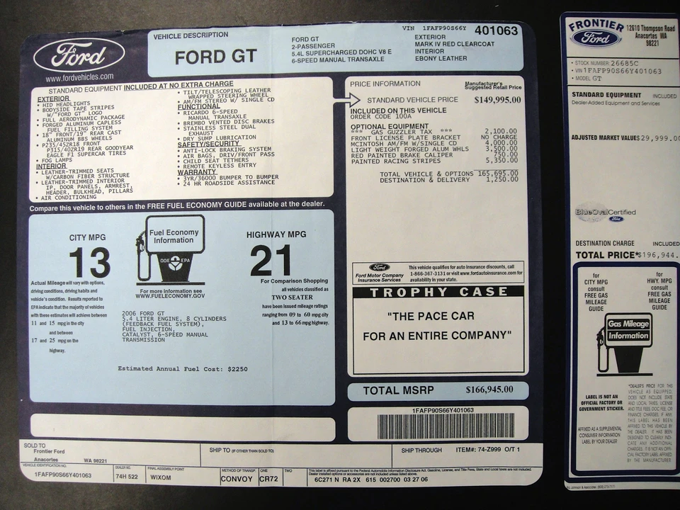 2006 Ford GT 1st Gen - Image 9 of 31