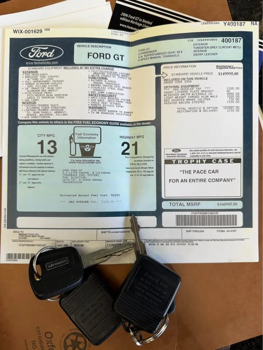 2006 Ford GT 1st Gen - Image 4 of 20