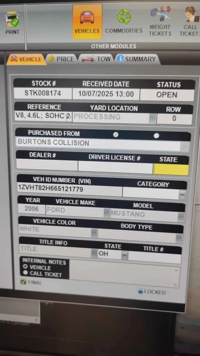 2006 Ford S197 Mustang - Image 8 of 8