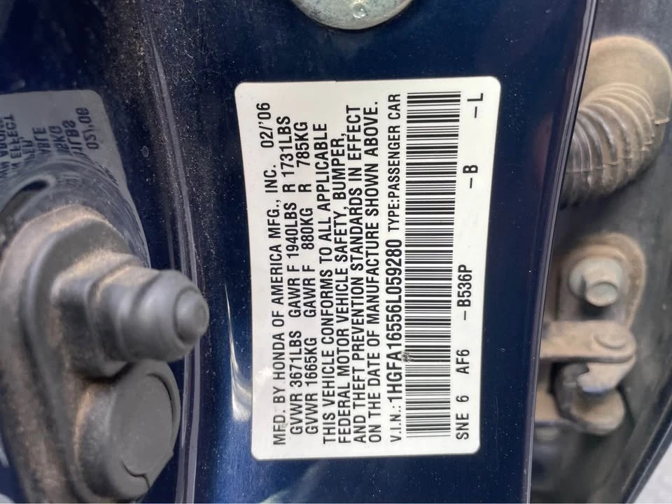 2006 Honda Civic 8th Gen - Image 10 of 13