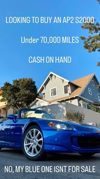 2006 Honda S2000 Convertible 2D