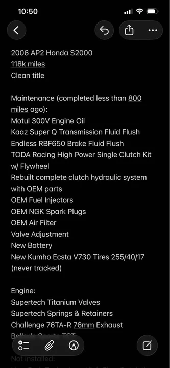 2006 Honda AP2 S2000 - Image 14 of 18