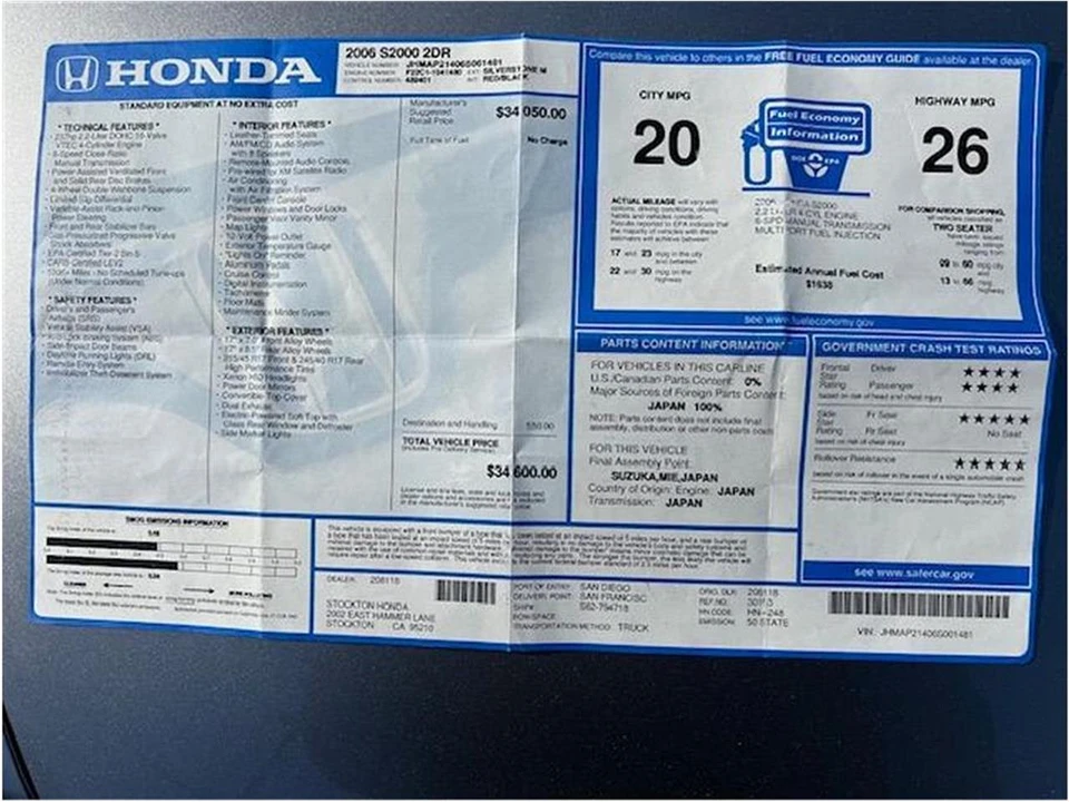 2006 Honda AP2 S2000 - Image 10 of 31