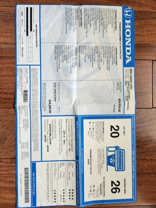 2006 Honda AP2 S2000 - Image 9 of 10
