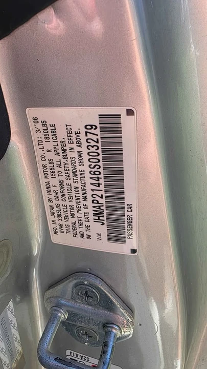 2006 Honda AP2 S2000 - Image 7 of 17