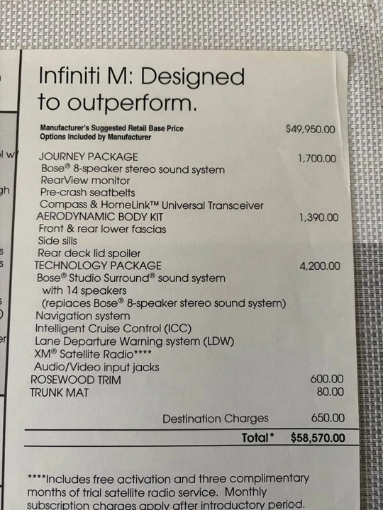 2006 Infiniti M 3rd Gen - Image 12 of 13