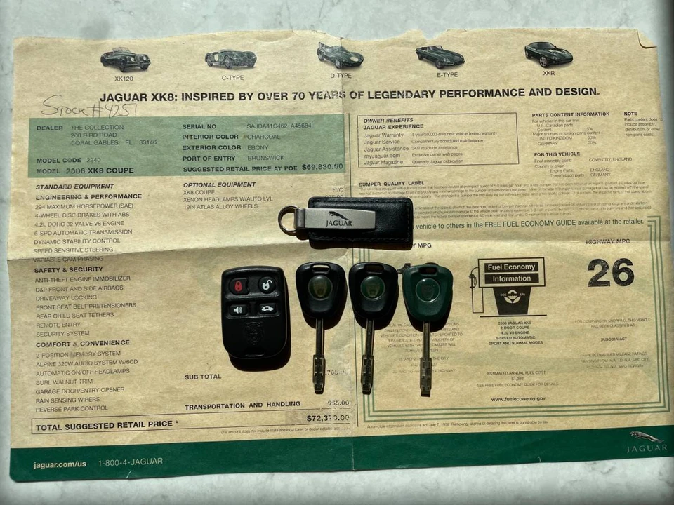 2006 Jaguar X100 XK8 - Image 13 of 15