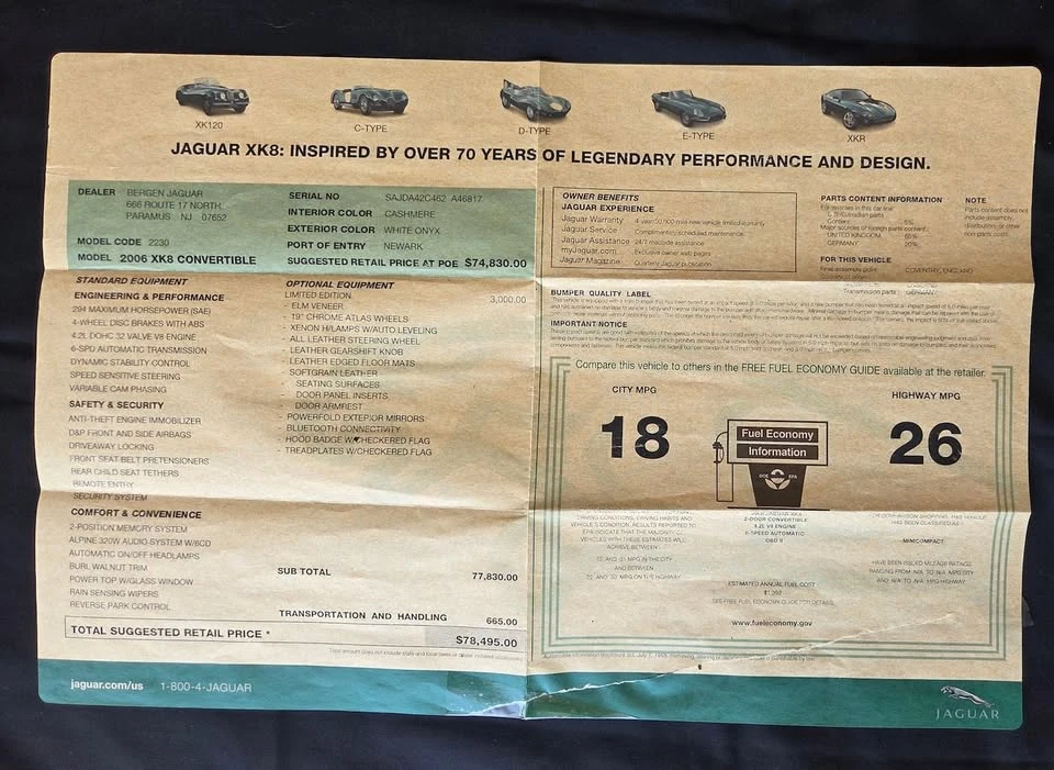2006 Jaguar X100 XK8 - Image 19 of 20