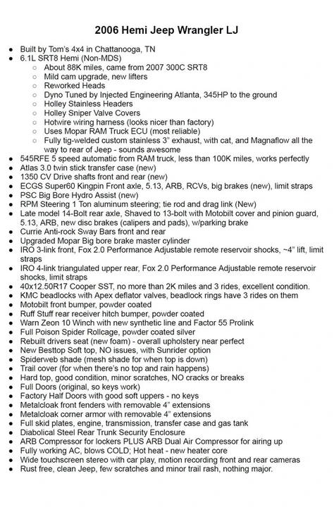 2006 Jeep TJ Wrangler - Image 20 of 20