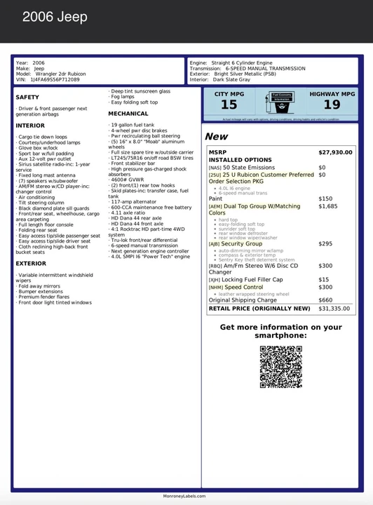 2006 Jeep TJ Wrangler - Image 13 of 21