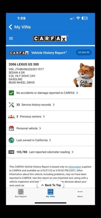 2006 Lexus GS 3rd Gen - Image 10 of 10