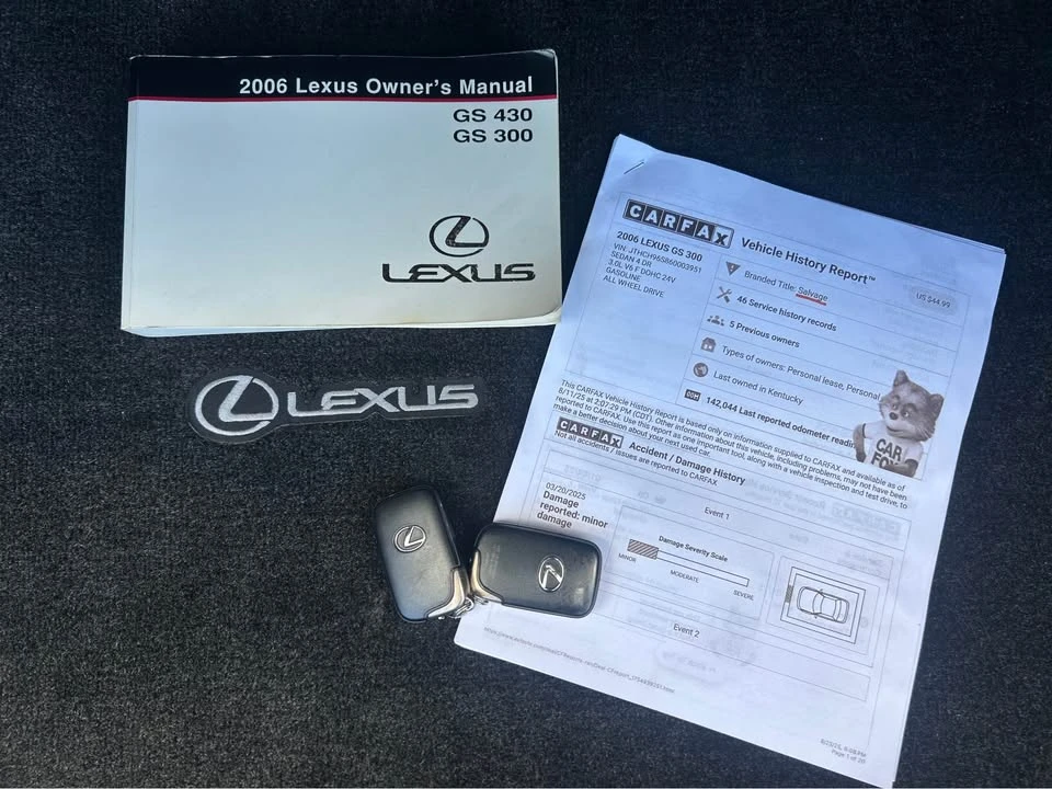 2006 Lexus GS 3rd Gen - Image 16 of 16