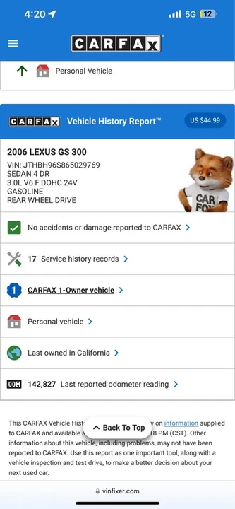 2006 Lexus GS 3rd Gen - Image 15 of 15