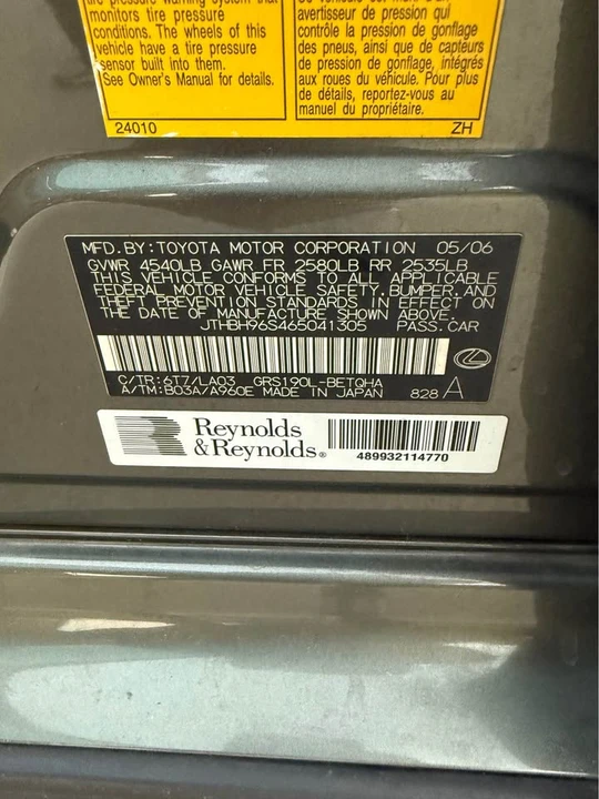 2006 Lexus GS 3rd Gen - Image 3 of 16