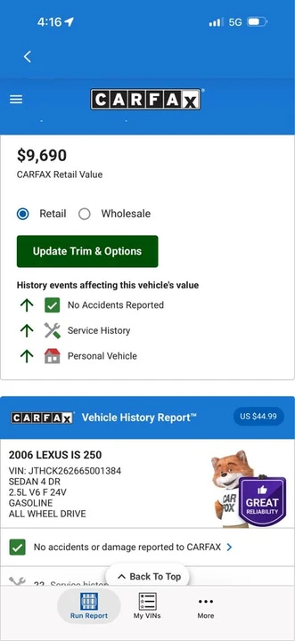 2006 Lexus IS 2nd Gen - Image 15 of 15