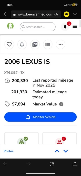 2006 Lexus IS 2nd Gen - Image 7 of 7