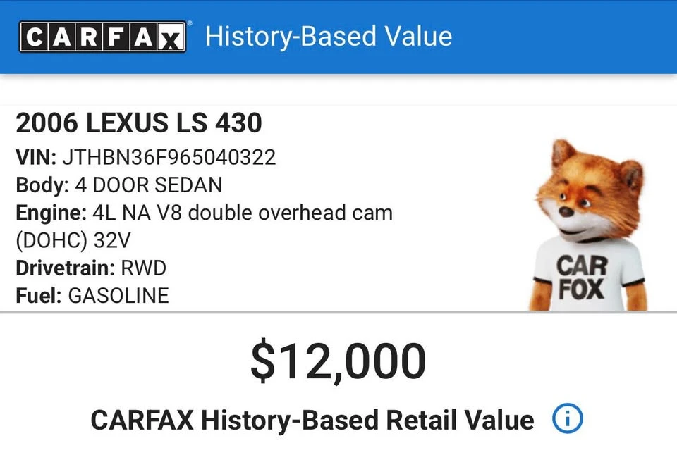 2006 Lexus LS 3rd Gen - Image 19 of 19