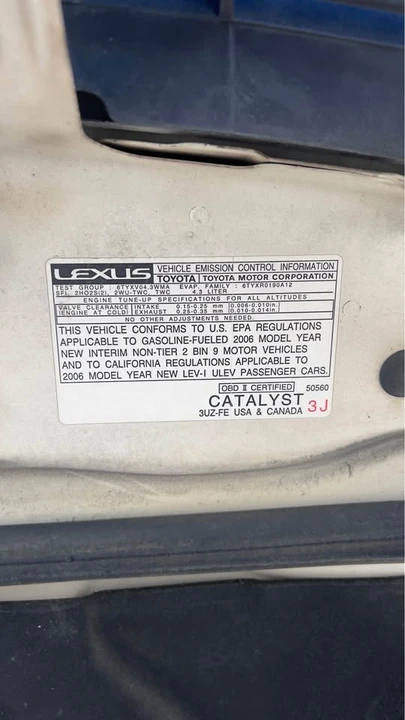2006 Lexus LS 3rd Gen - Image 18 of 20
