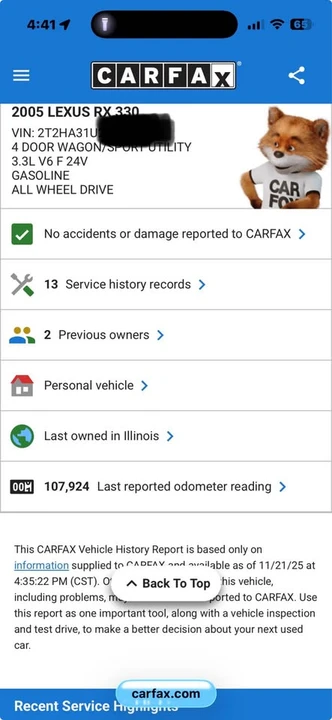 2006 Lexus RX 2nd Gen - Image 6 of 13