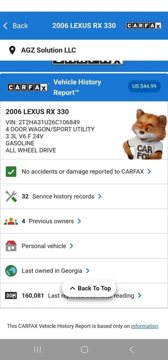 2006 Lexus RX 2nd Gen - Image 14 of 14