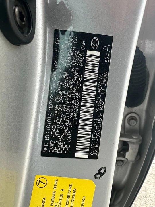 2006 Lexus ES 4th Gen - Image 13 of 20