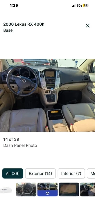 2006 Lexus RX 2nd Gen - Image 9 of 14