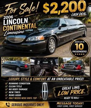 2006 Lincoln Continental Limousine