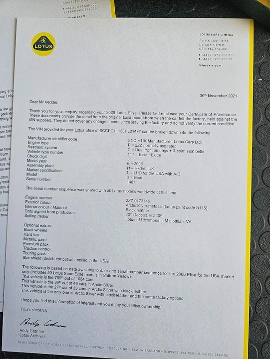 2006 Lotus Elise Series 2 - Image 12 of 19