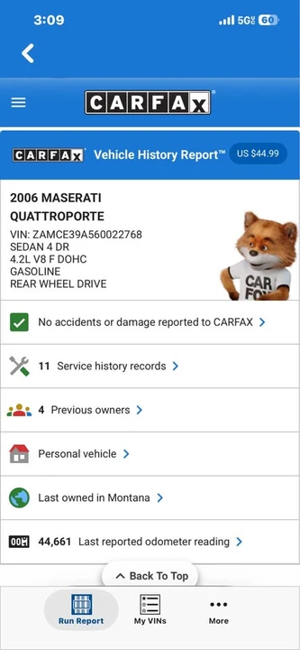 2006 Maserati Quattroporte 5th Gen - Image 15 of 16
