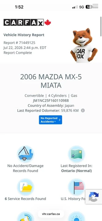 2006 Mazda NC MX-5 Miata - Image 7 of 10