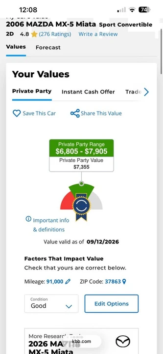 2006 Mazda NC MX-5 Miata - Image 11 of 11