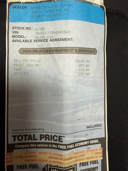 2006 Mazda RX-8 1st Gen - Image 14 of 16