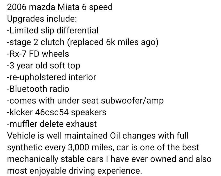 2006 Mazda NC MX-5 Miata - Image 8 of 8