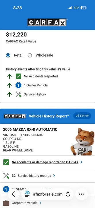 2006 Mazda RX-8 1st Gen - Image 20 of 20