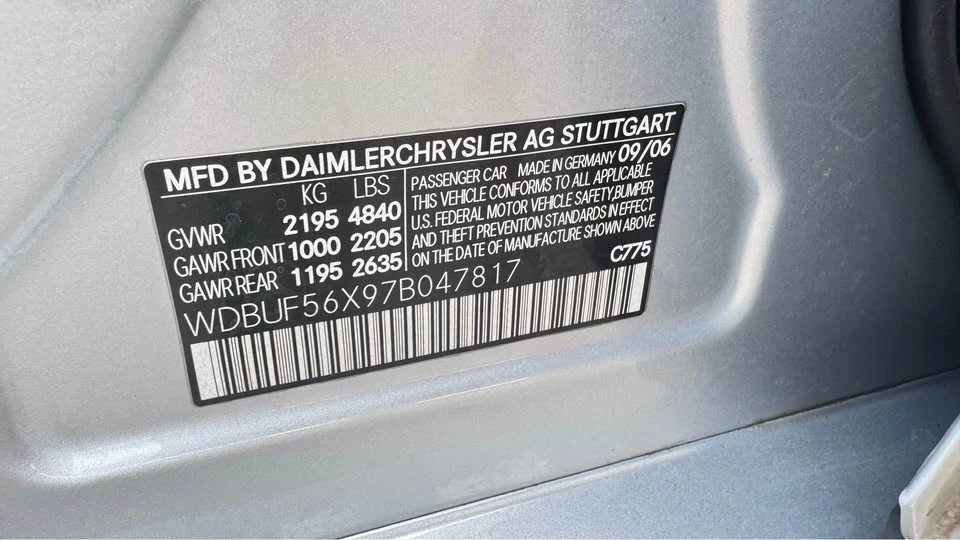 2006 Mercedes-Benz W211 E-Class - Image 12 of 12