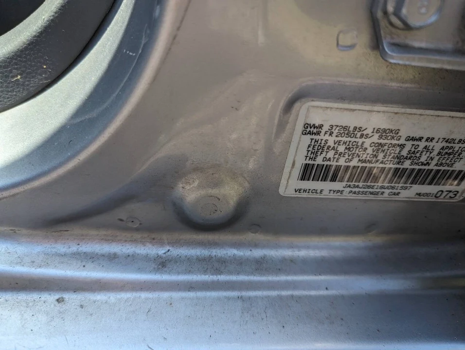 2006 Mitsubishi Lancer 8th Gen - Image 21 of 21