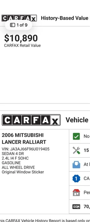 2006 Mitsubishi Lancer 8th Gen - Image 12 of 20