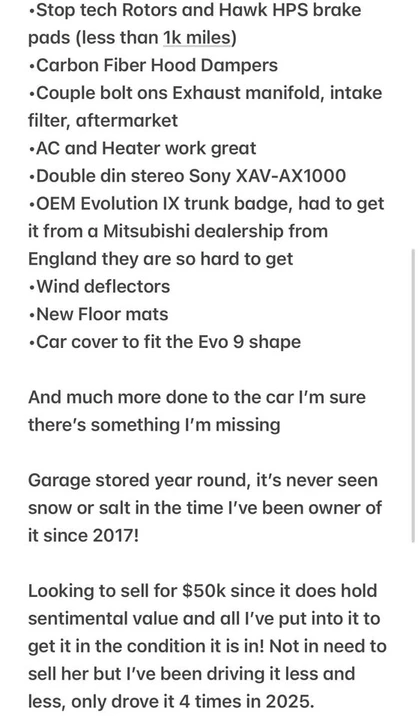 2006 Mitsubishi Lancer Evolution IX 8th Gen - Image 10 of 11