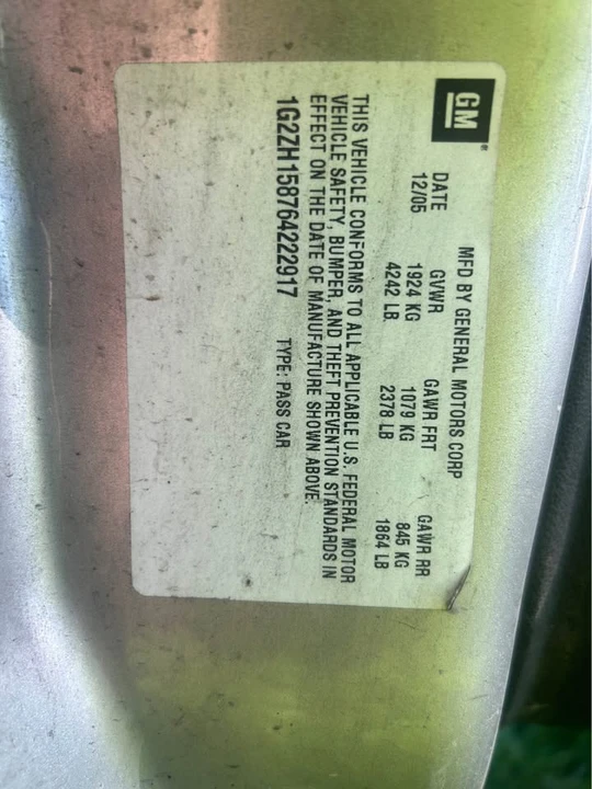 2006 Pontiac G6 - Image 4 of 7