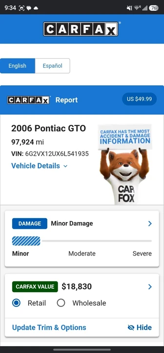 2006 Pontiac GTO 4th Gen - Image 30 of 31